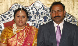 Tamizhselvan & Lalitha, Success Story, Kalyanamalai turned a desert into a heaven, kalyanamalai Matrimony magazine